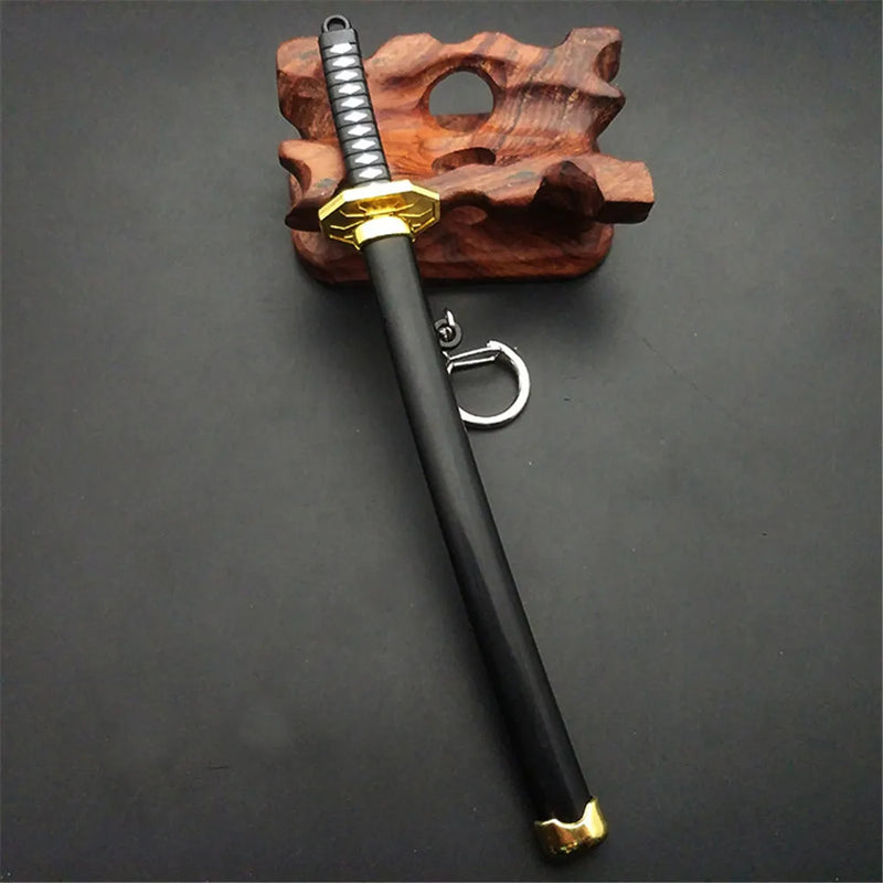 CHAVEIRO MINI KATANAS DO RORONOA ZORO - ONE PIECE