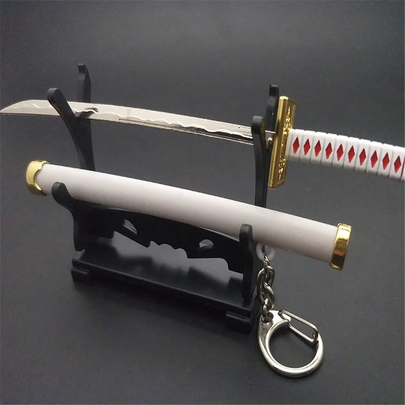 CHAVEIRO MINI KATANAS DO RORONOA ZORO - ONE PIECE