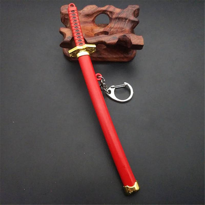 CHAVEIRO MINI KATANAS DO RORONOA ZORO - ONE PIECE
