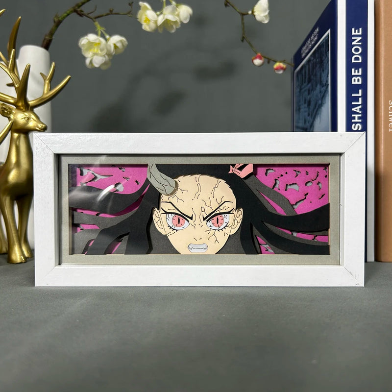 LIGTH BOX DA NEZUKO - DEMON SLAYER