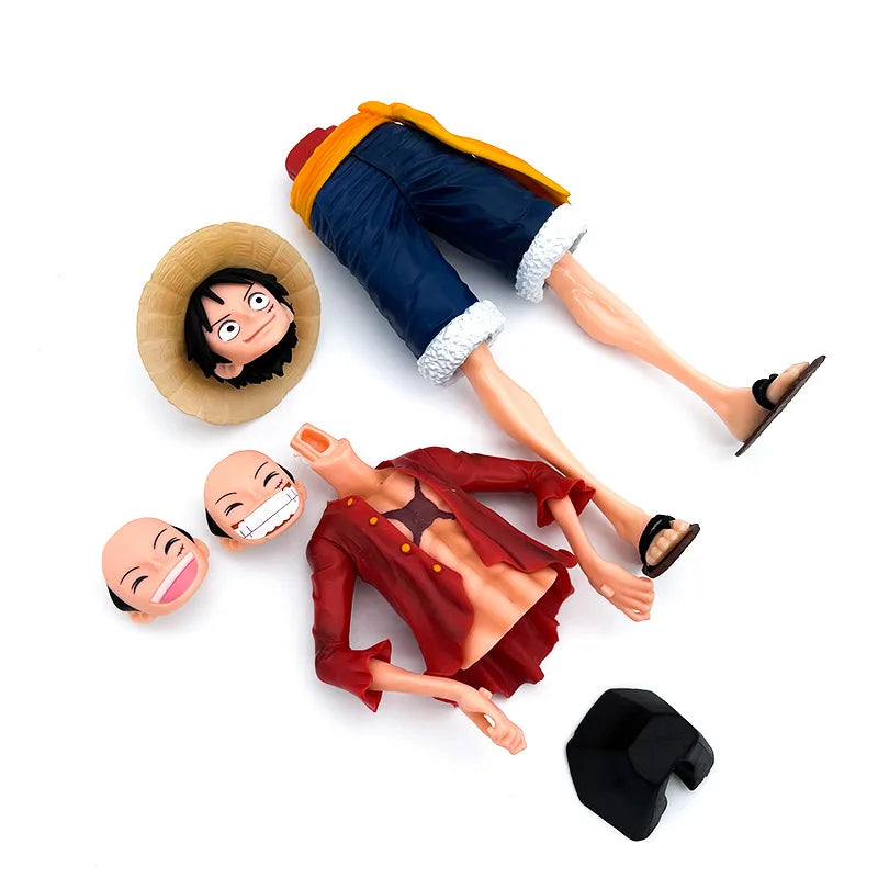 ACTION FIGURE LUFFY 3 FACES