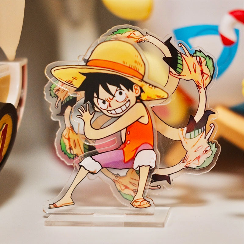 ACRÍLICO ROTATIVO DO LUFFY - ONE PIECE