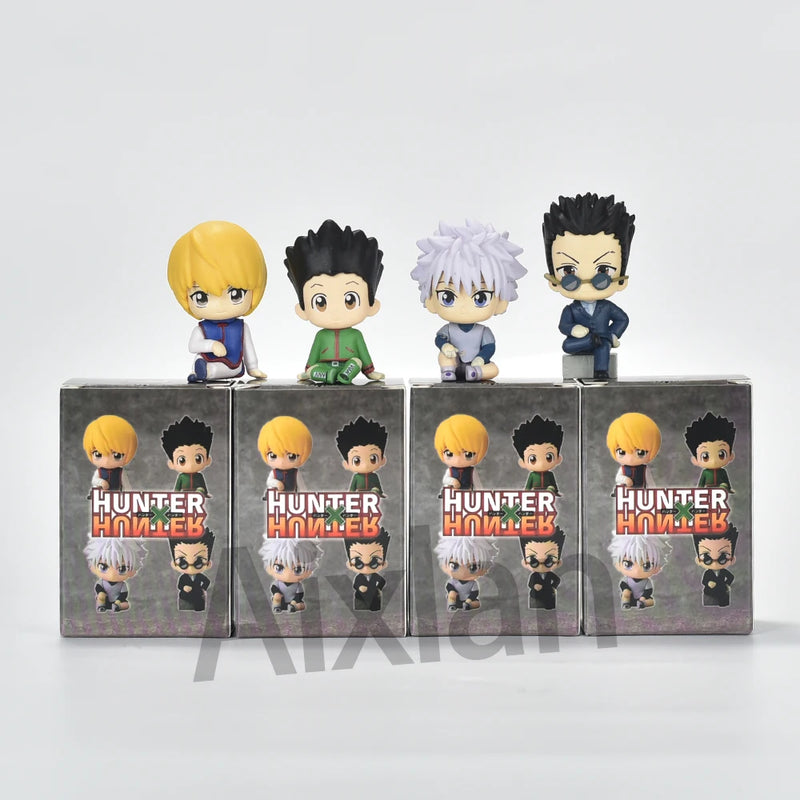 ACTION FIGURES GON, KILLUA, KURAPIKA E LEORIO - Q VERSION