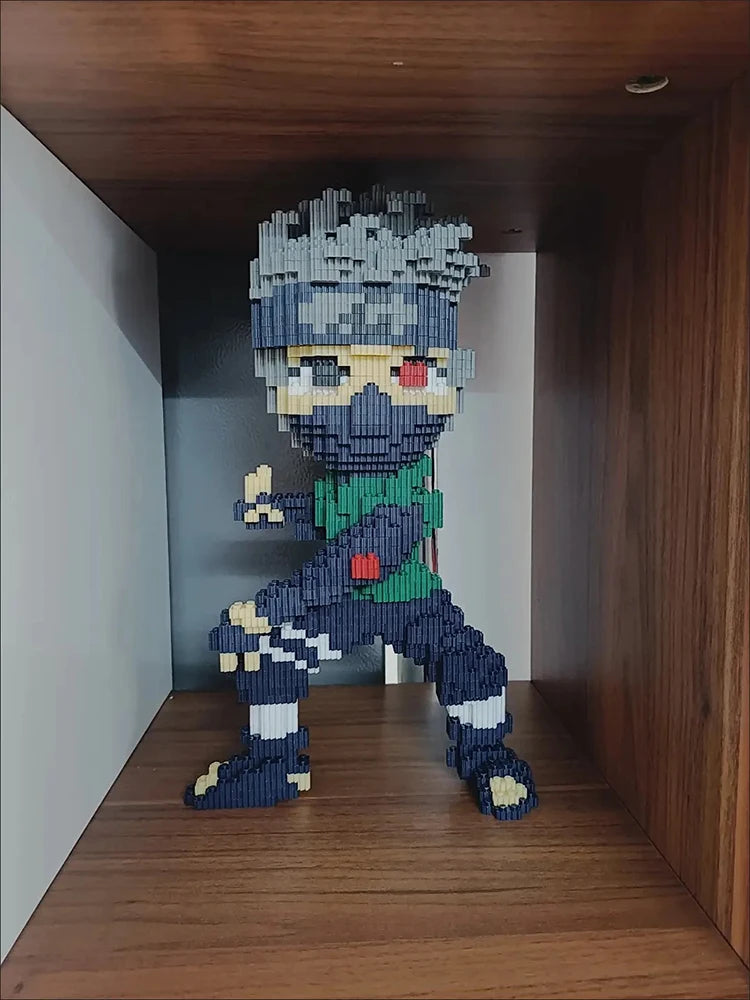 FIGURE EM BLOCOS KAKASHI HATAKE