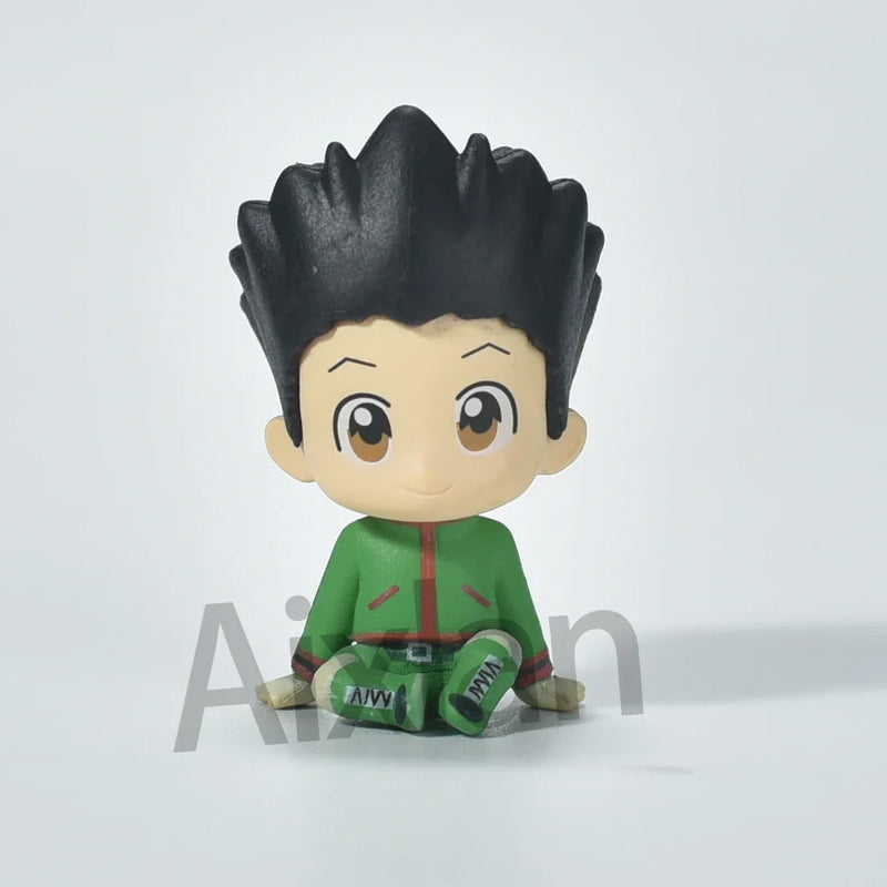 ACTION FIGURES GON, KILLUA, KURAPIKA E LEORIO - Q VERSION