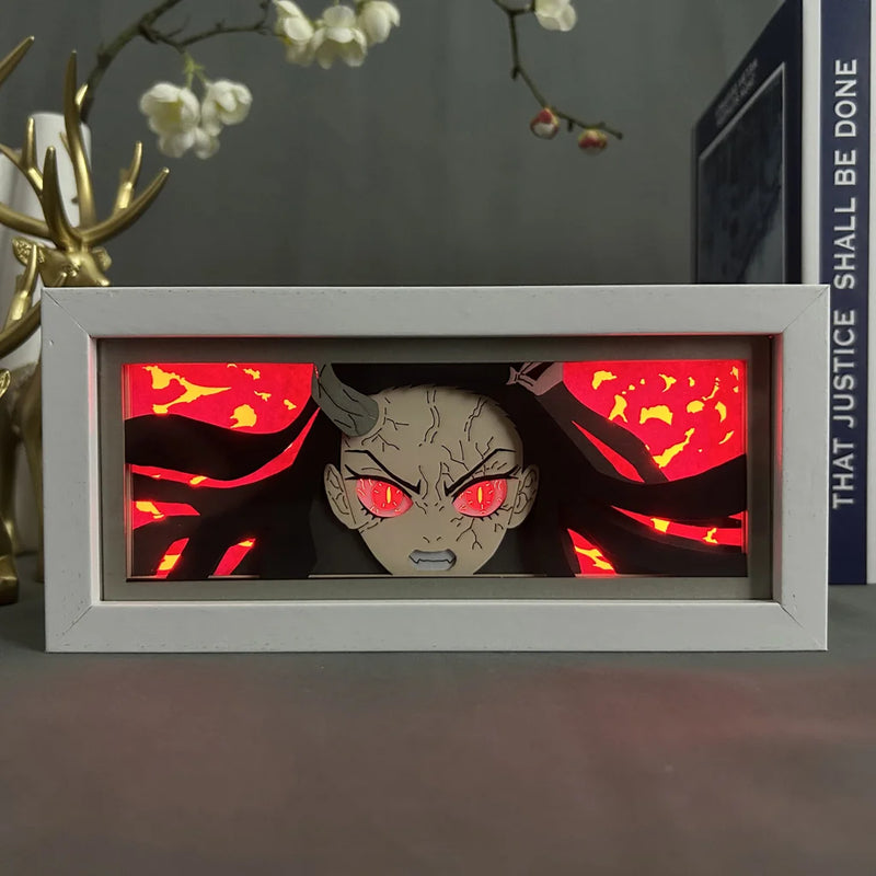 LIGTH BOX DA NEZUKO - DEMON SLAYER