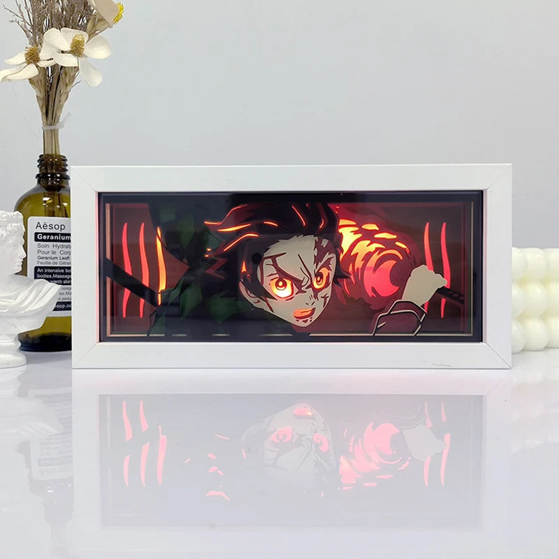 LIGTH BOX 3D - DEMON SLAYER