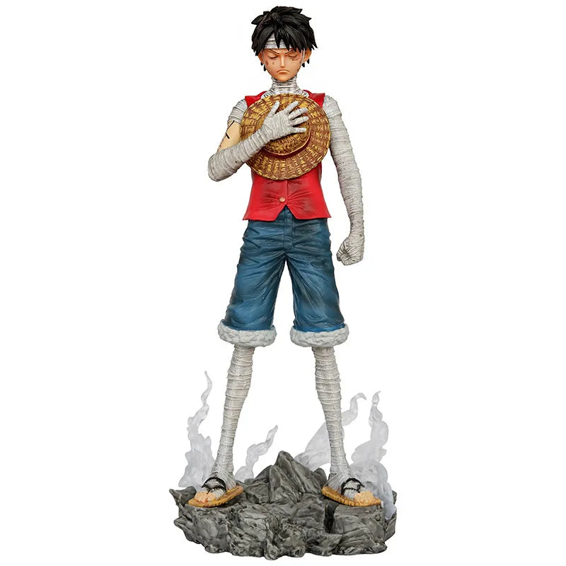 LUFFY EM MARINEFORD ACTION FIGURE