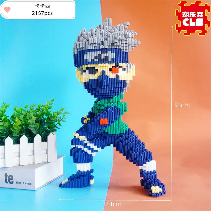 FIGURE EM BLOCOS KAKASHI HATAKE