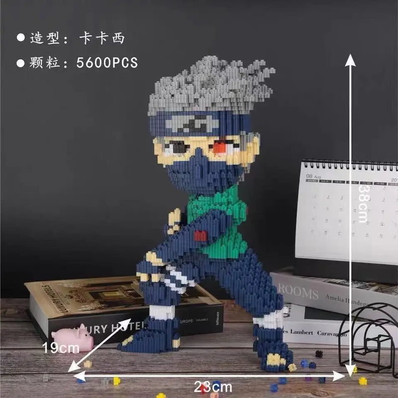 FIGURE EM BLOCOS KAKASHI HATAKE