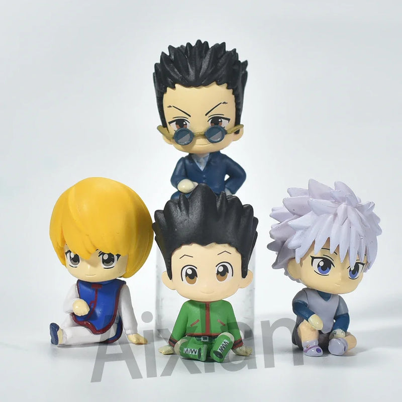 ACTION FIGURES GON, KILLUA, KURAPIKA E LEORIO - Q VERSION