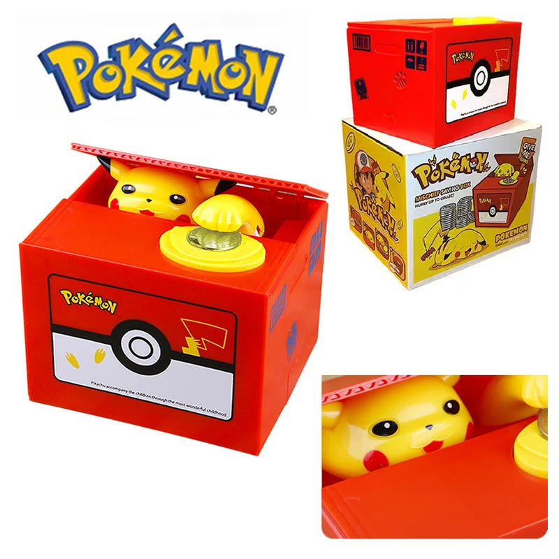 COFRE DE MOEDAS DO PIKACHU - POKÉMON