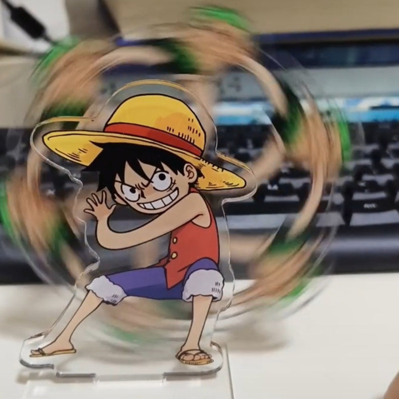 ACRÍLICO ROTATIVO DO LUFFY - ONE PIECE